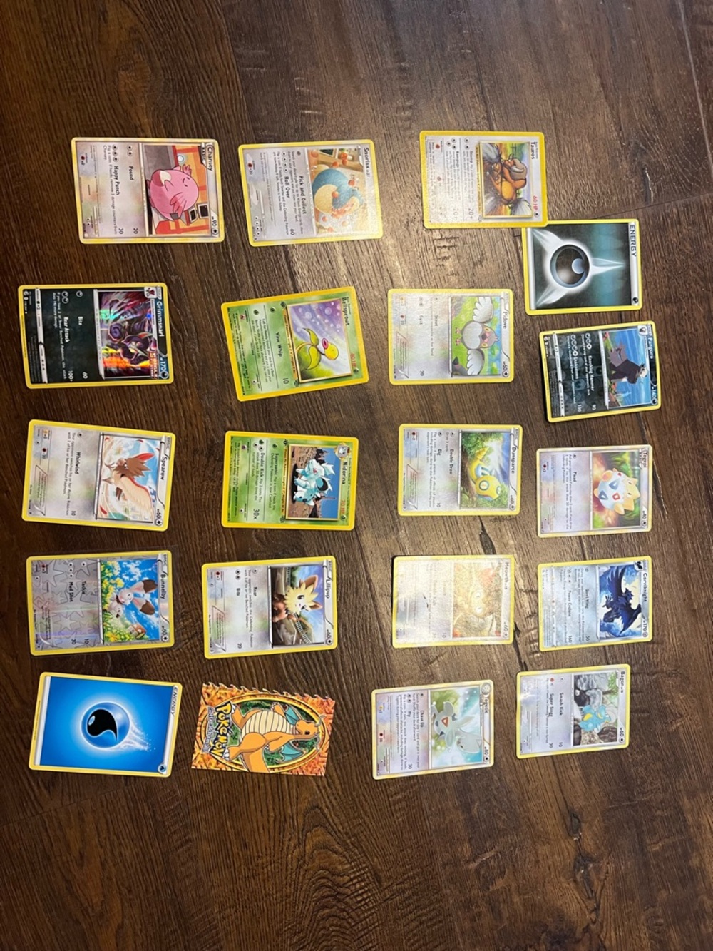 Pokémon Trading Cards Lot - Yellow Border Collection